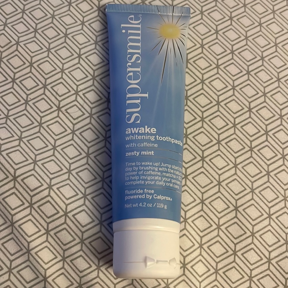 Brand new never used Supersmile Awake whitening toothpaste